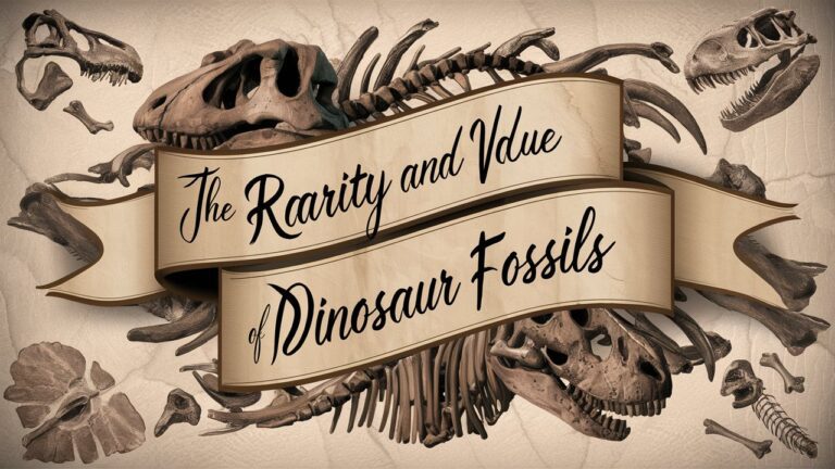 The Rarity and Value of Dinosaur Fossils