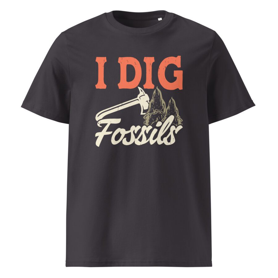 I Dig Fossils Unisex cotton t-shirt