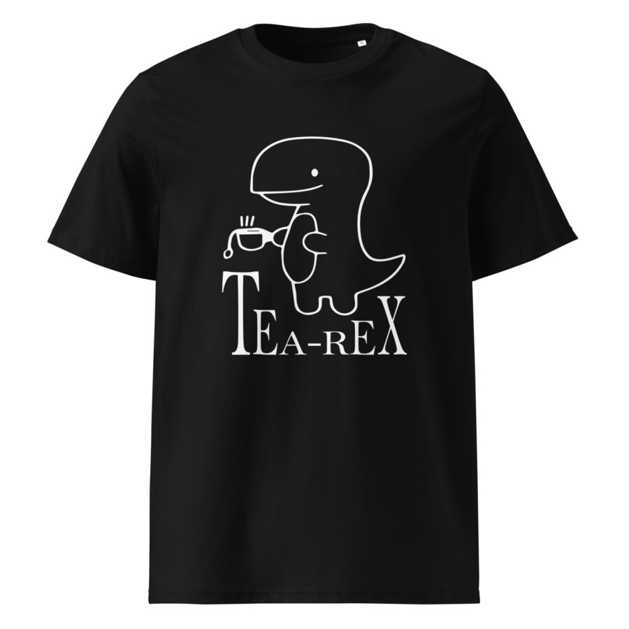 Tea-Rex Unisex cotton t-shirt - Image 2