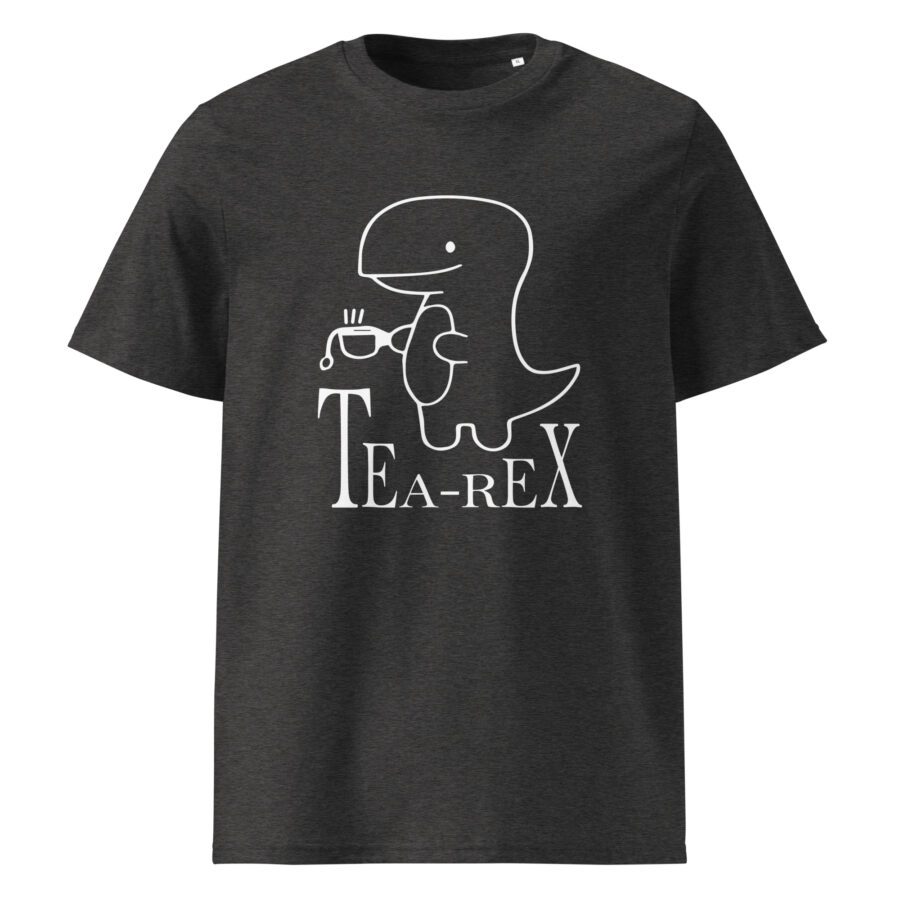 Tea-Rex Unisex cotton t-shirt - Image 4