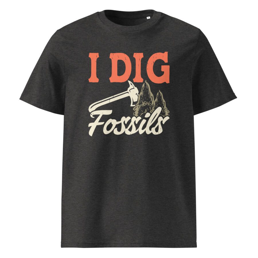 I Dig Fossils Unisex cotton t-shirt - Image 6