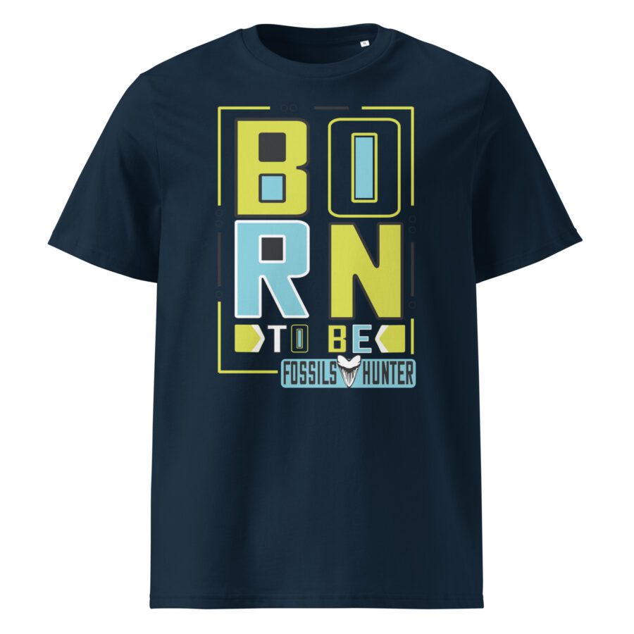 Born to Be Fossils Hunter - Unisex cotton t-shirt - Image 2