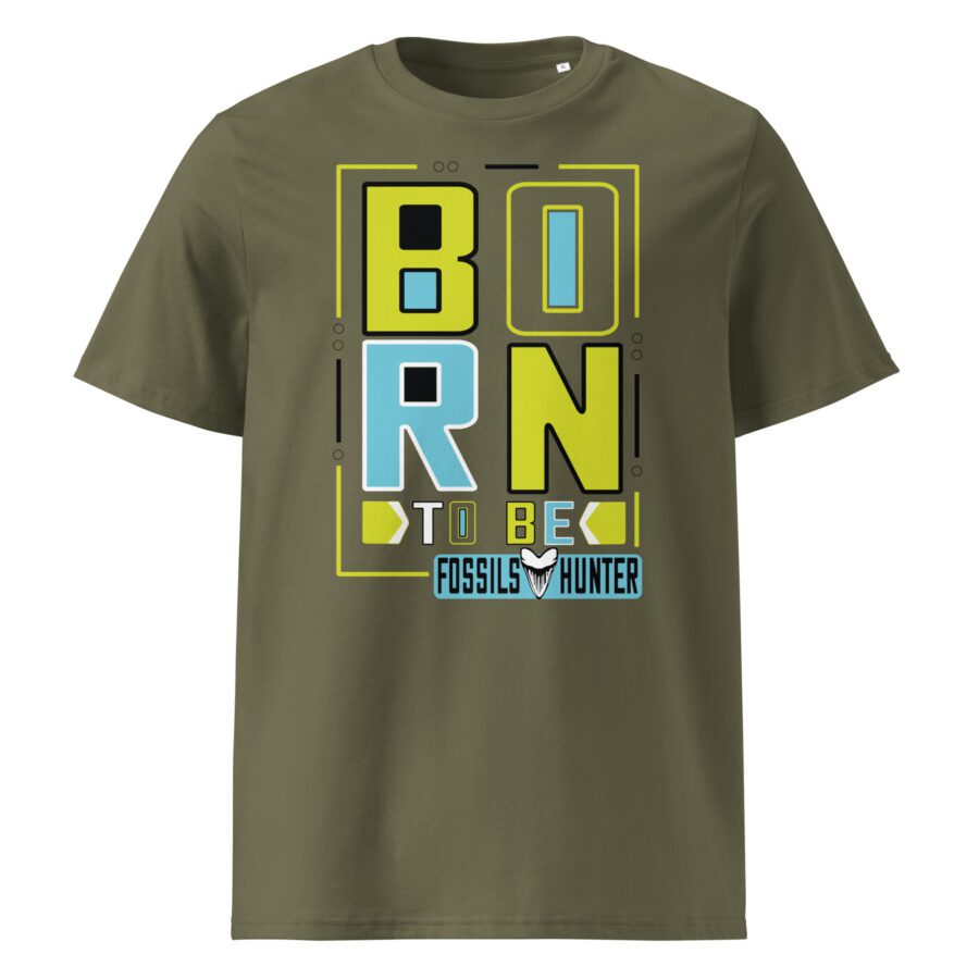 Born to Be Fossils Hunter - Unisex cotton t-shirt - Image 7