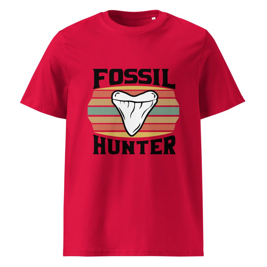 Fossil Hunter - Unisex organic cotton t-shirt - Image 2