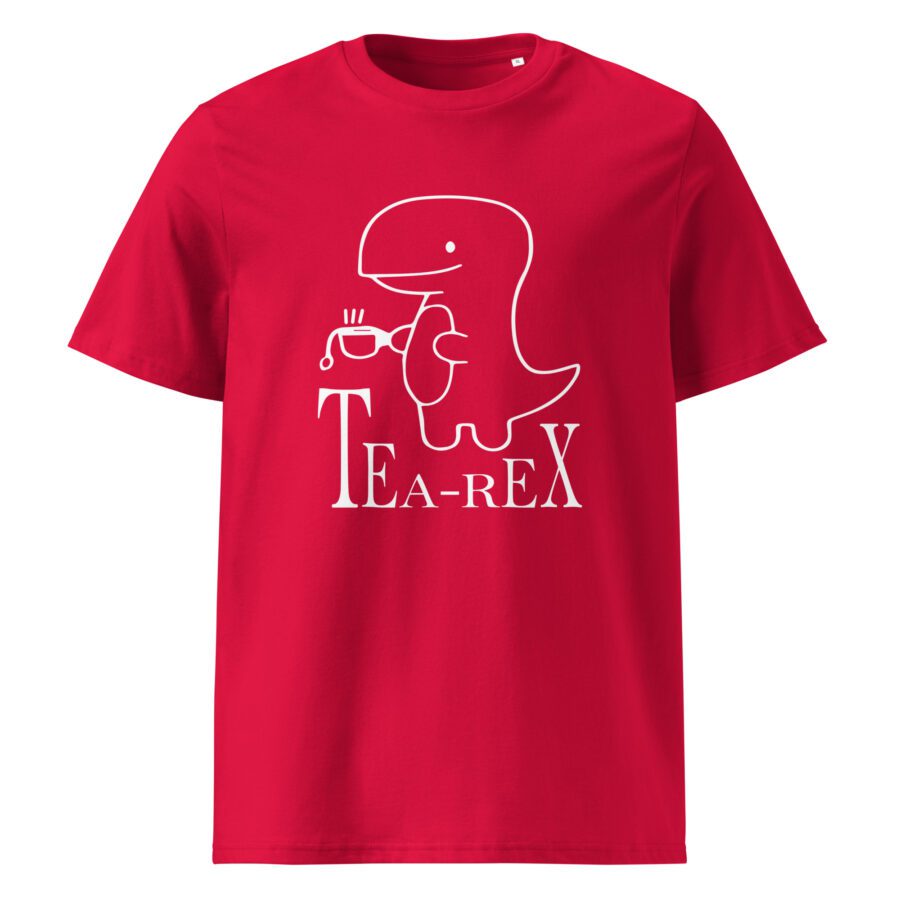 Tea-Rex Unisex cotton t-shirt - Image 6