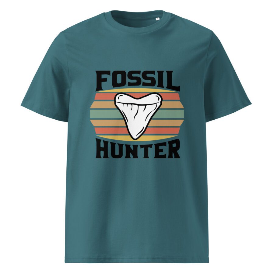 Fossil Hunter - Unisex organic cotton t-shirt - Image 3