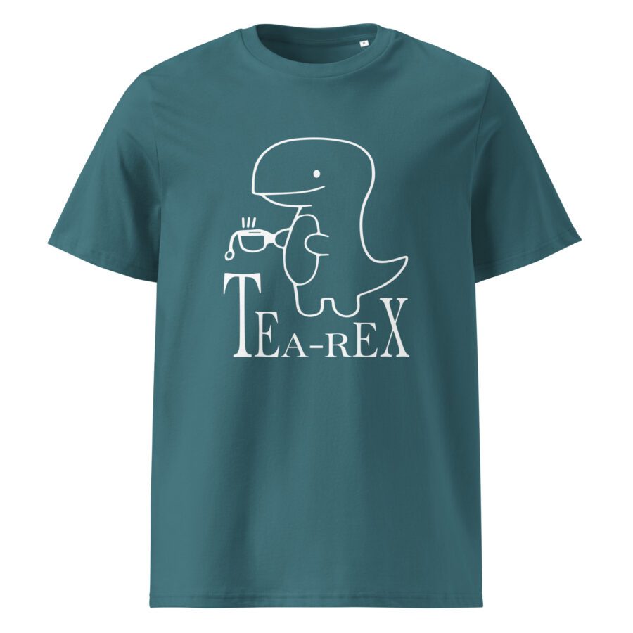 Tea-Rex Unisex cotton t-shirt - Image 7