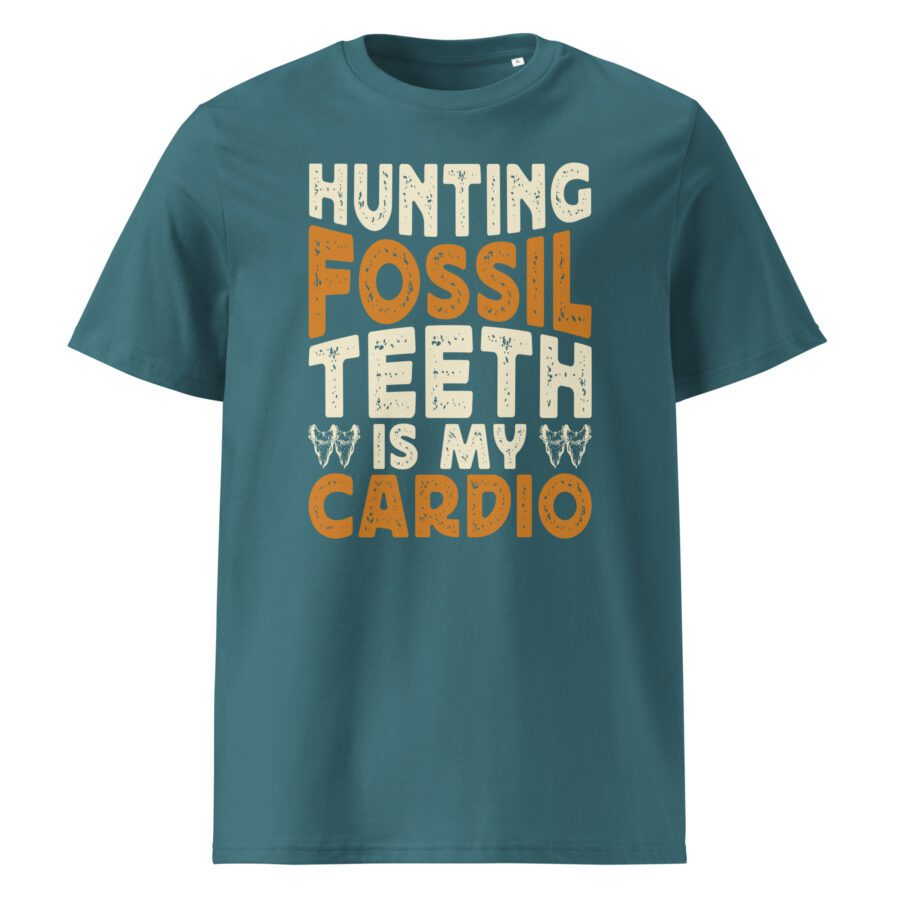 Hunting Fossil Teeth is My Cardio Unisex cotton t-shirt - Image 7