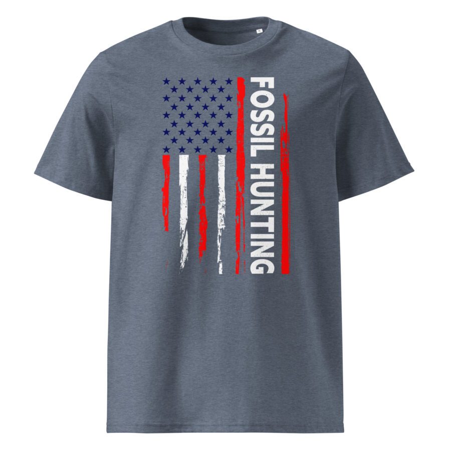 Fossil Hunting Unisex cotton t-shirt - Image 2