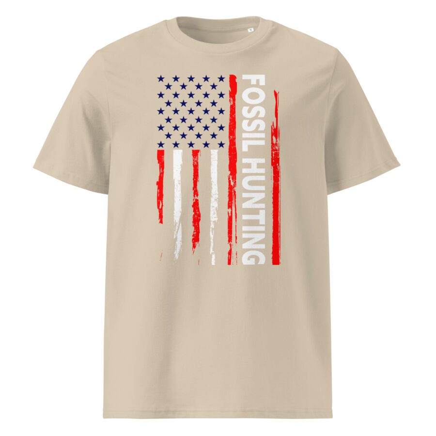 Fossil Hunting Unisex cotton t-shirt - Image 9