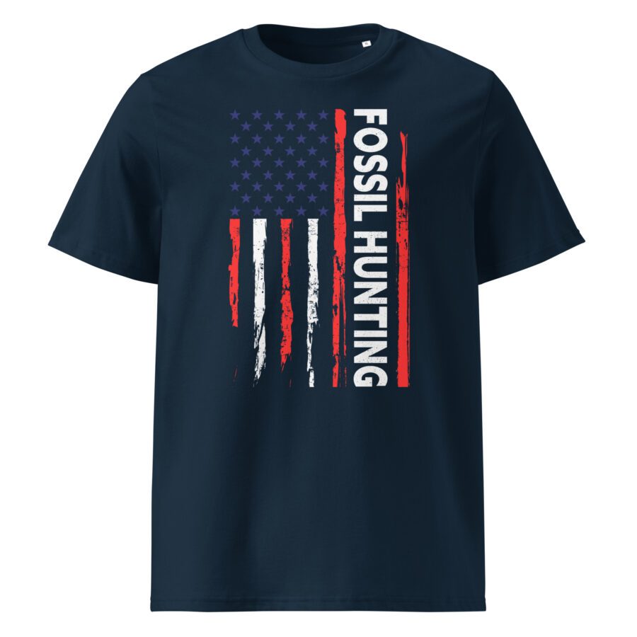 Fossil Hunting Unisex cotton t-shirt - Image 4