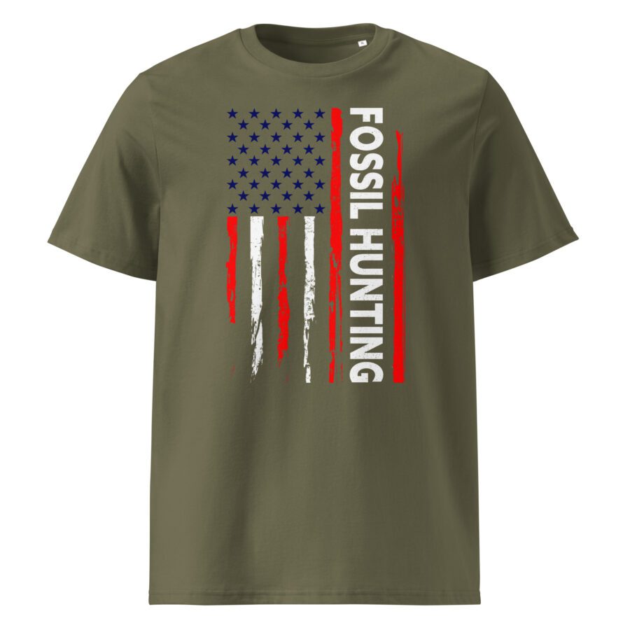 Fossil Hunting Unisex cotton t-shirt - Image 8