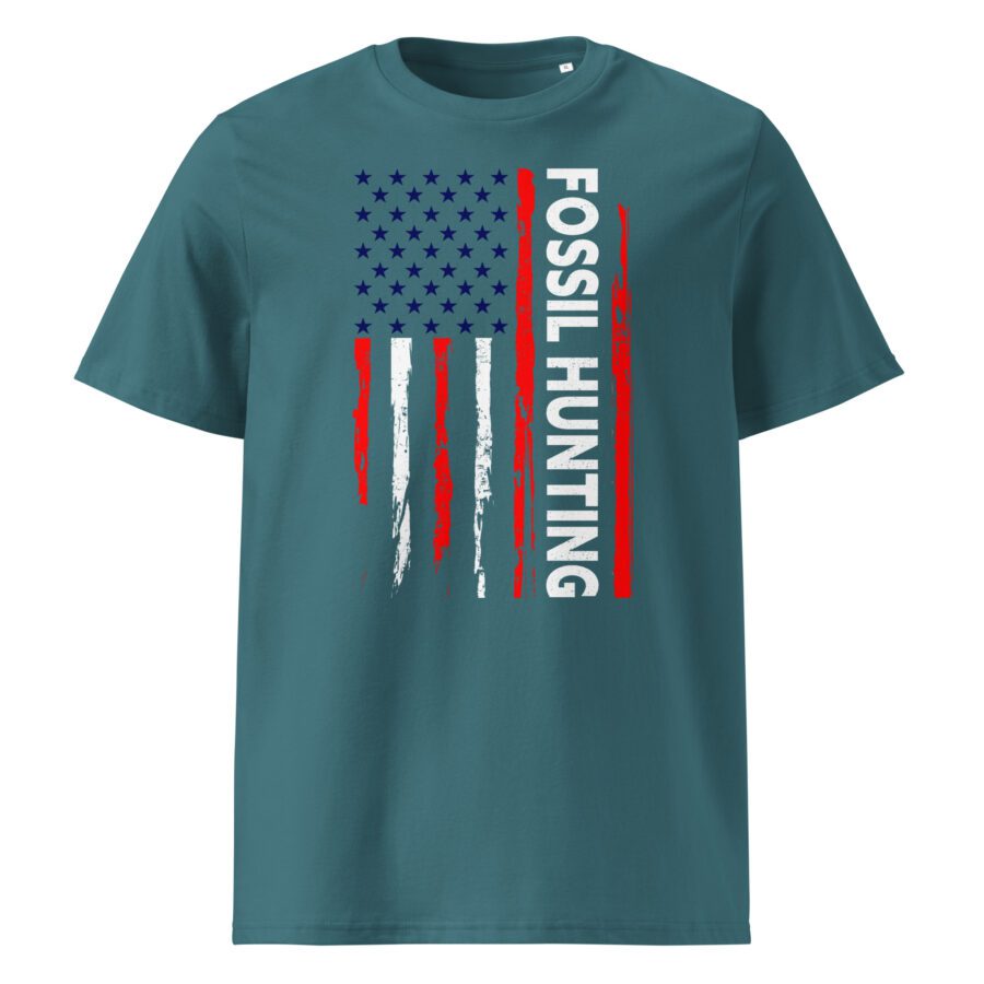Fossil Hunting Unisex cotton t-shirt - Image 7